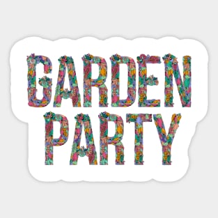 Garden Party Sticker